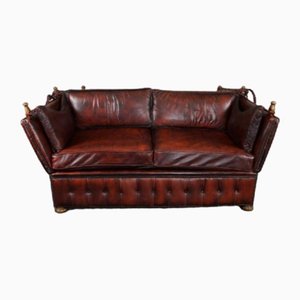 Leder 2- oder 3-Sitzer Chesterfield Sofa