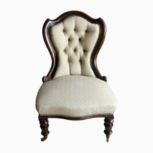 Victorian Upholstered Ladies Chair