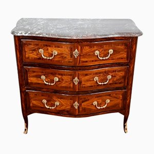 Small Louis XV Dresser in Violet and Rosewood by A. Criaerd