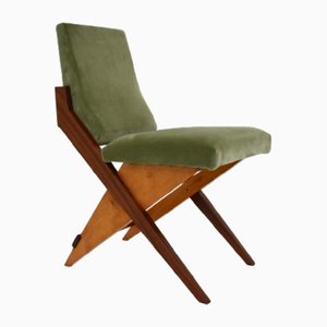 Italian Architectural Chair by Campo E Graffi, 1950s