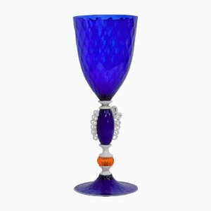 Murano Glass Goblet, Italy, 1930s