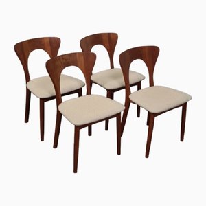 Dänische Stühle von Koefoeds, 4er Set