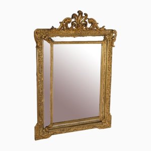 Specchio antico con cornice, fine XIX secolo