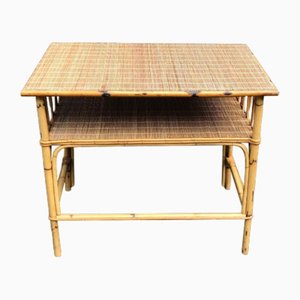 Tavolo Tiki in bambù, anni '60