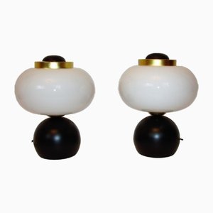 Vintage Space Age Lamps, 1970s, Set of 2