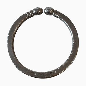 No. 208 Acorn Napkin Ring in Sterling Silver from Georg Jensen, 1950s