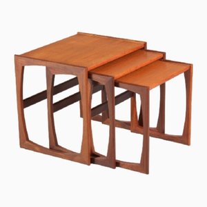 Mid-Century Teak Nesting Tables from G-Plan, 1960s, Set of 3