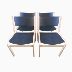 Dänische Eichenholz Stühle von Thygensen & Sorensen für Botium, 1970, 4er Set