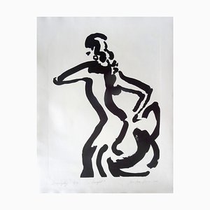 Atrapado. Bailarina, 2006, Litografía