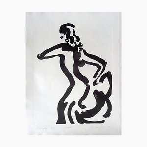 Attrapé. Danseuse, 2006, Lithographie