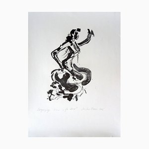 Alcanzar. Bailaora de flamenco, 2006, Litografía