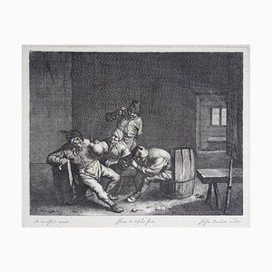 In a Tavern, Adriaen van Ostade, Paper and Engraving