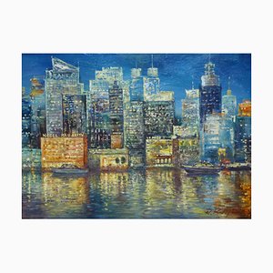 Rolands Krisjans, New York, Oil on Canvas, 2012