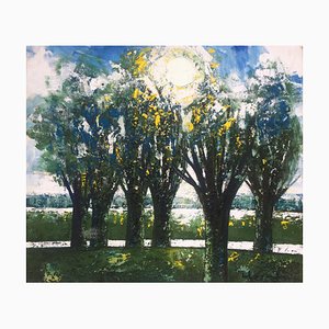 Laimdots Murnieks, Spring, 1997, Huile sur Carton