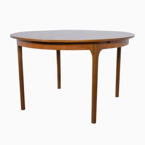 Round Extendable Dining Table from McIntosh, 1960s
