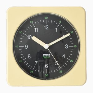 Vintage German Wall Clock from Bosch, 1970s