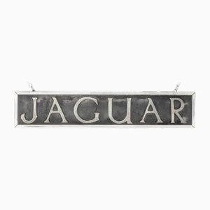 Cartel de concesionario Jaguar británico del siglo XX, años 70