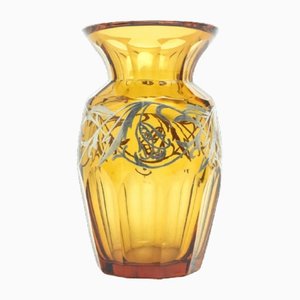 Vase Art Déco de Joséphine Glassworks, Pologne, 1930s
