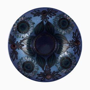 Bowl in Glazed Ceramic by Hilkka-Liisa Ahola for Arabia, 1960s