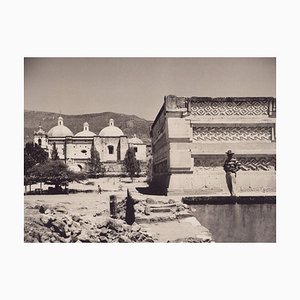 Hanna Seidel, mexikanische Ruinen, Mitla, Schwarz-Weiß-Fotografie, 1960er