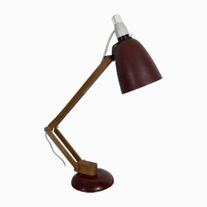 Vintage Burgundy Maclamp by Terence Conran for Habitat, 1960s
