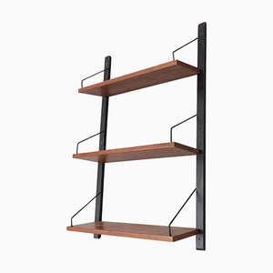 Royal System Modular Wall Shelf attributed to Poul Cadovius for Cado, 1948