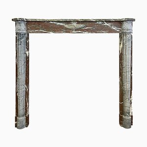 Antique Louis XVI Campan Marble Fireplace Mantel, 1790