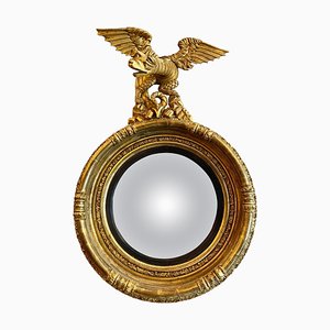 Espejo Regency inglés antiguo dorado, 1810