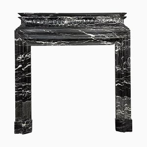 Antique Louis XIV Style Fireplace Mantel in Marble, 1820