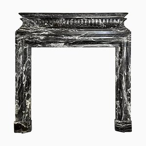 Antique Bolection of Versailles Marble Fireplace Mantel, 1820