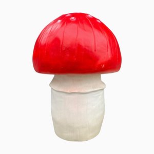 Red Mushroom Lamp, 1970s