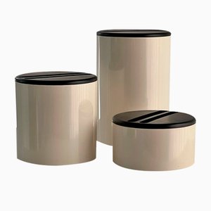 Containers by Gianfranco Frattini for Projects, 1970s, Set of 3