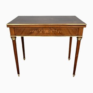 Late 19th Century Game Table in Louis XVI Style
