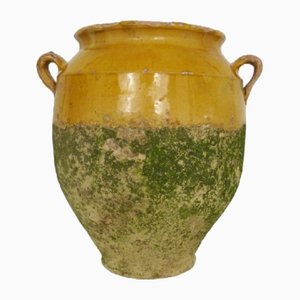 French Pot with Vernisse Yellow Confit