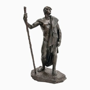 Französische Bronzefigur, 1900er