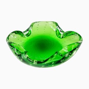 Large Bullicante Murano Glass Bowl or Ashtray from Barovier & Toso, Italy, 1960s