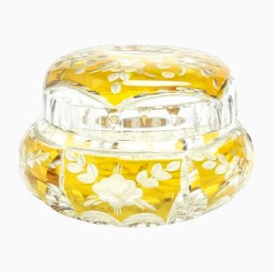 Art Deco Candy Bowl from Julia Glassworks, Poland, 1950s