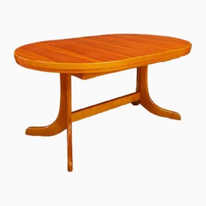 Extendable Cherrywood Dining Table, 1970s