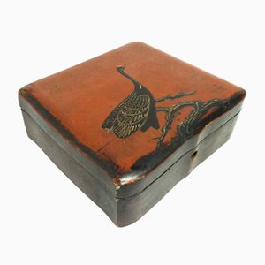 Japanische Lackware Box, 1920er