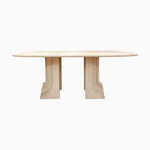 Mid-Century Modern Dining Table attributed to Carlo Scarpa for Simon, Padova, 1970s