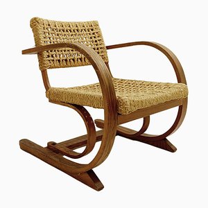 Mid-Century Easy Chair attributed to Bas Van Pelt, 1930s