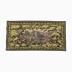 Vintage French Aubusson Style Jaquar Tapestry, 1950s