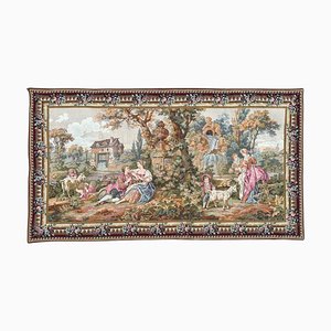 Vintage Aubusson Style Jaquar Tapestry, 1970s