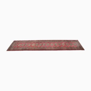 Turkish Red Muted Hallway Runner Rug