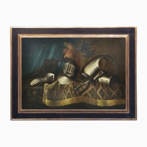 Salvatore Marinelli, Still Life with Armour, Oil on Canvas, 2008