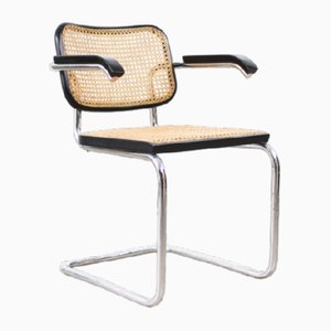 B32 Cesca Stühle mit Armlehnen von Marcel Breuer für Gavina, 1960er, 2er Set