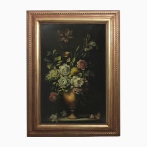 Carlo De Tommasi, Nature Morte Florale, 2008, Huile sur Toile