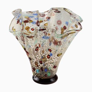 Murano Glas Taschentuch Vase