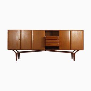 Sideboard with Doors and Drawers in Wood from Galleria Mobili D Arte, Italy, 1950s