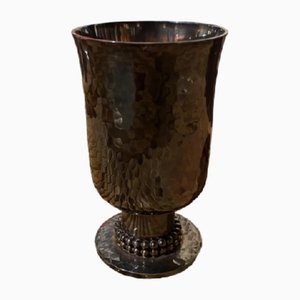Hammered Pewter Sports Tumbler by Jean Despres